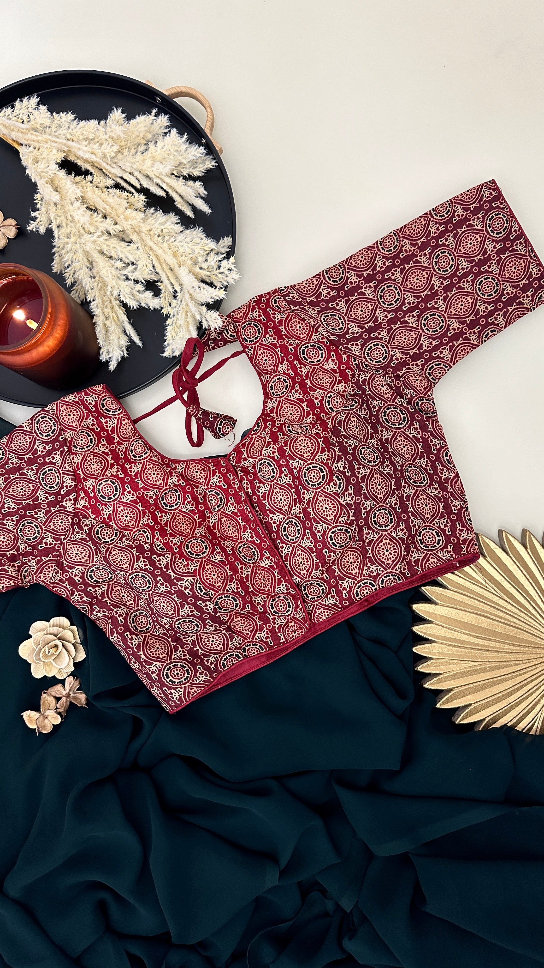 Ajrakh Print Blouse